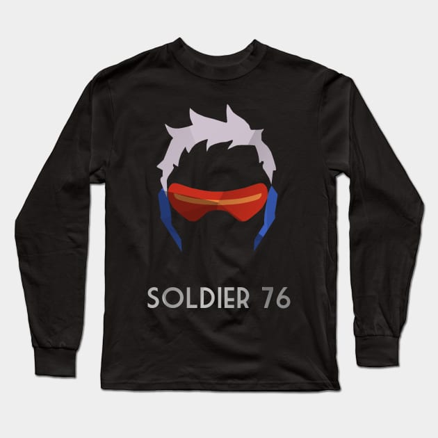 Soldier 76 Long Sleeve T-Shirt by TheReverie